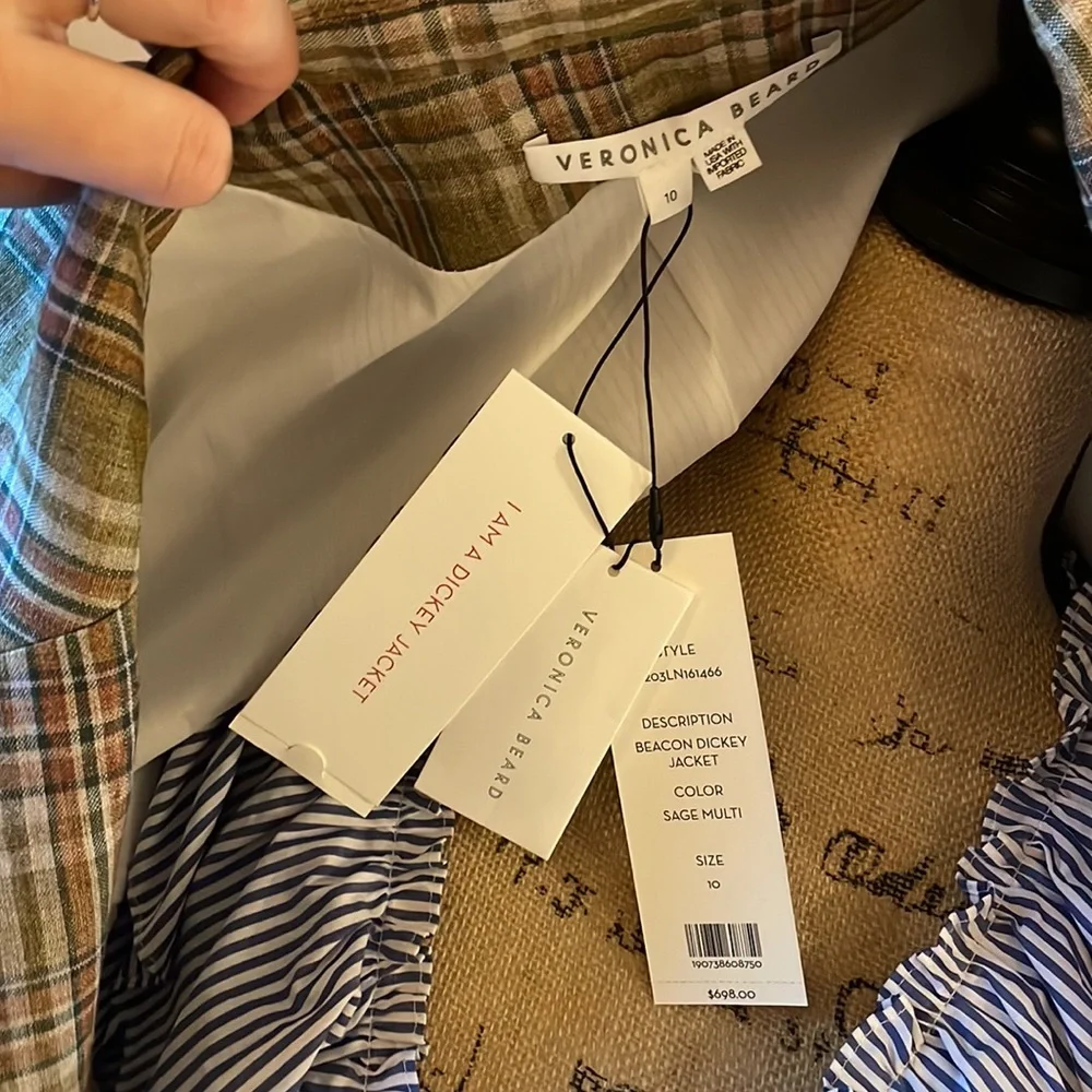 ‼️SOLD‼️Veronica Beard Beacon Dickey jacket - Picture 6 of 10